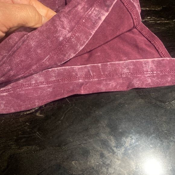 Victoria's Secret Maroon Flare Jeans - Picture 3 of 4